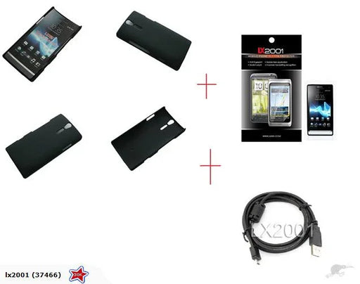 Sony Xperia S LT26i Case + USB PC Cable - LX2001 - Homewares, Outdoor, Phone Accessories, Cases, Speakers, Headphones + More -