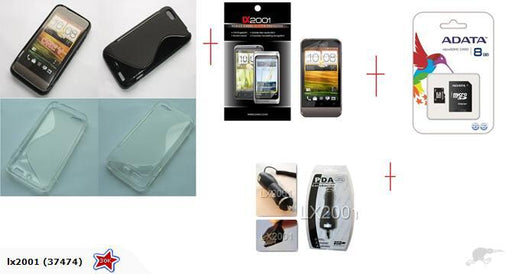 HTC ONE V Case SP 8GB Micro SD Card Charger - LX2001 - Homewares, Outdoor, Phone Accessories, Cases, Speakers, Headphones + More -