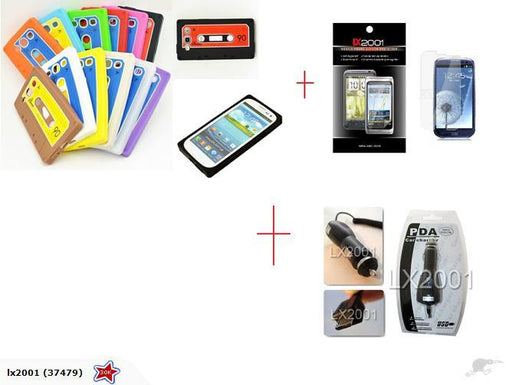 Samsung Galaxy S3 Cassette Case Car Charger - LX2001 - Homewares, Outdoor, Phone Accessories, Cases, Speakers, Headphones + More -
