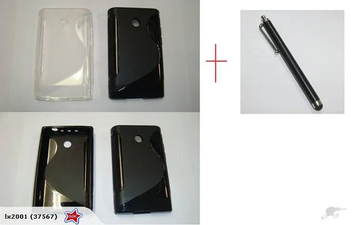 LG Optimus L3 E400 GEL Case + Stylus - LX2001 - Homewares, Outdoor, Phone Accessories, Cases, Speakers, Headphones + More -