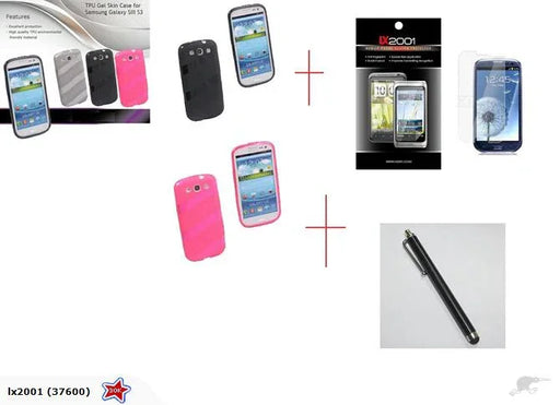 Samsung Galaxy S3 i9300 Case Stylus Swirl - LX2001 - Homewares, Outdoor, Phone Accessories, Cases, Speakers, Headphones + More -