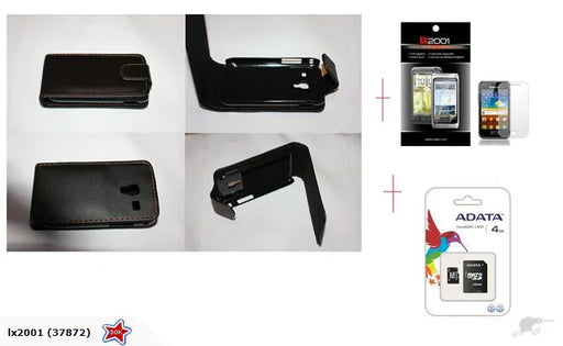 Samsung Galaxy Ace Plus Flip Leather Case 4GB Card - LX2001 - Homewares, Outdoor, Phone Accessories, Cases, Speakers, Headphones + More -