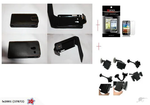 Samsung Galaxy Ace Plus S7500 Leather Car Holder - LX2001 - Homewares, Outdoor, Phone Accessories, Cases, Speakers, Headphones + More -