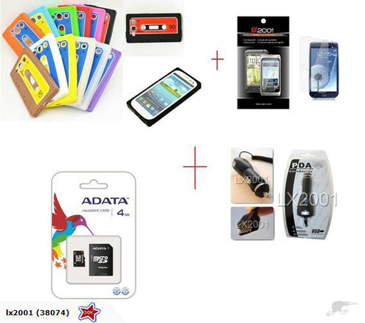 Samsung Galaxy S3 CASSETTE 8GB MicroSD Charger - LX2001 - Homewares, Outdoor, Phone Accessories, Cases, Speakers, Headphones + More -