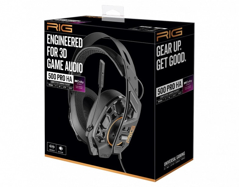 RIG 500HA PRO GEN2 Gaming Headset (Black) - LX2001 - Homewares, Outdoor, Phone Accessories, Cases, Speakers, Headphones + More -