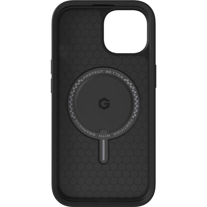 Zagg Everest Snap with Kickstand Case for iPhone 15 (Black)