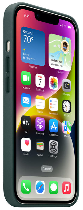 Apple iPhone 14 Plus Leather Case with MagSafe - Forest Green - LX2001 - Homewares, Outdoor, Phone Accessories, Cases, Speakers, Headphones + More -