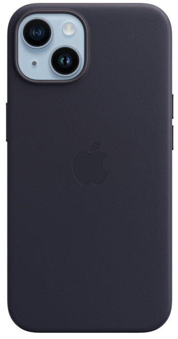 Apple iPhone 14 Plus Leather Case with MagSafe - Ink Black
