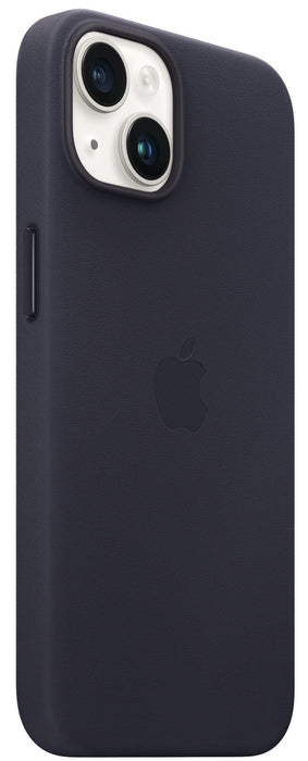 Apple iPhone 14 Plus Leather Case with MagSafe - Ink Black