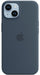 Apple iPhone 14 Silicone Case with MagSafe - Storm Blue Silky Soft-touch finish - LX2001 - Homewares, Outdoor, Phone Accessories, Cases, Speakers, Headphones + More -
