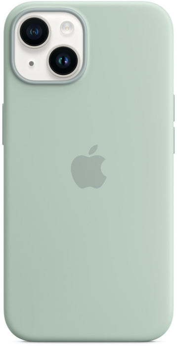Apple iPhone 14 Plus Silicone Case with MagSafe - Succulent Lime Green