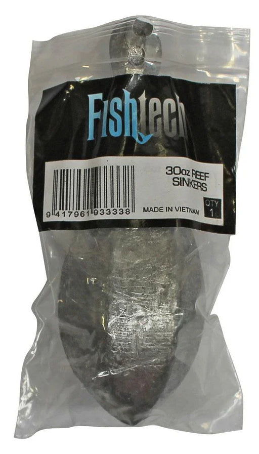Fishtech Reef Sinker 30oz (1 per pack) - LX2001 - Homewares, Outdoor, Phone Accessories, Cases, Speakers, Headphones + More -