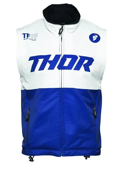 VEST THOR MX S21 WARMUP NAVY WHITE XLARGE - LX2001 - Homewares, Outdoor, Phone Accessories, Cases, Speakers, Headphones + More -