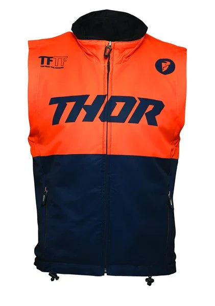 VEST THOR MX S21 WARMUP MIDNIGHT ORANGE LARGE - LX2001 - Homewares, Outdoor, Phone Accessories, Cases, Speakers, Headphones + More -