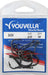 Youvella Soi 2/0 Hooks (10 per pack) - LX2001 - Homewares, Outdoor, Phone Accessories, Cases, Speakers, Headphones + More -