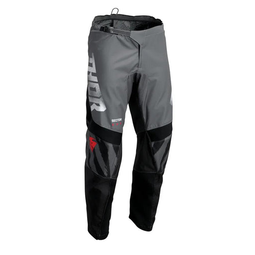 THOR MX PANT S22 SECTOR CHEVRON TEAR GREY/BLACK SIZE 28 - LX2001 - Homewares, Outdoor, Phone Accessories, Cases, Speakers, Headphones + More -