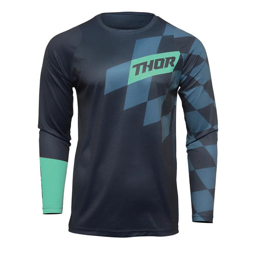 THOR MX JERSEY S22 SECTOR BIRDROCK MIDNIGHT/MINT SMALL - LX2001 - Homewares, Outdoor, Phone Accessories, Cases, Speakers, Headphones + More -