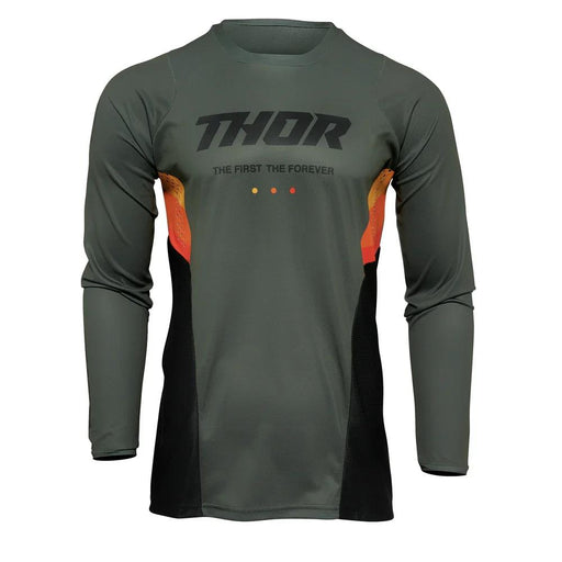 THOR MX JERSEY S22 PULSE REACT ARMY/BLACK SIZE XLARGE - LX2001 - Homewares, Outdoor, Phone Accessories, Cases, Speakers, Headphones + More -