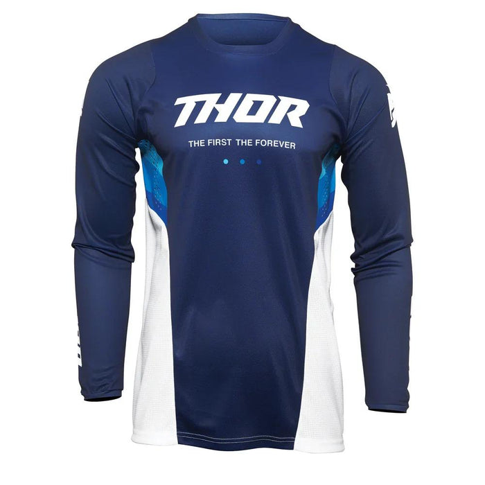 THOR MX JERSEY S22 PULSE REACT NAVY/WHITE SIZE SMALL - LX2001 - Homewares, Outdoor, Phone Accessories, Cases, Speakers, Headphones + More -