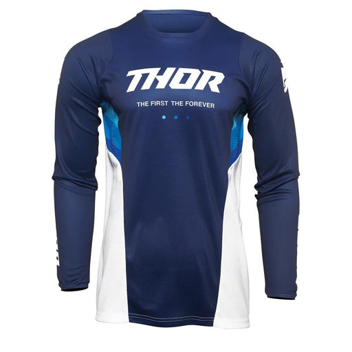 THOR MX JERSEY S22 PULSE REACT NAVY/WHITE SIZE LARGE - LX2001 - Homewares, Outdoor, Phone Accessories, Cases, Speakers, Headphones + More -