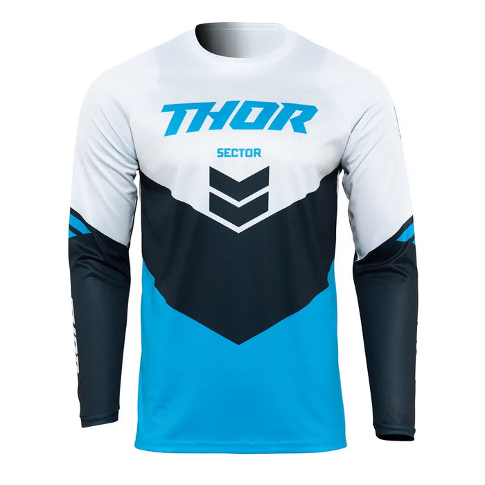 THOR MX JERSEY S22 SECTOR YOUTH CHEVRON BLUE/MIDNIGHT LARGE - LX2001 - Homewares, Outdoor, Phone Accessories, Cases, Speakers, Headphones + More -