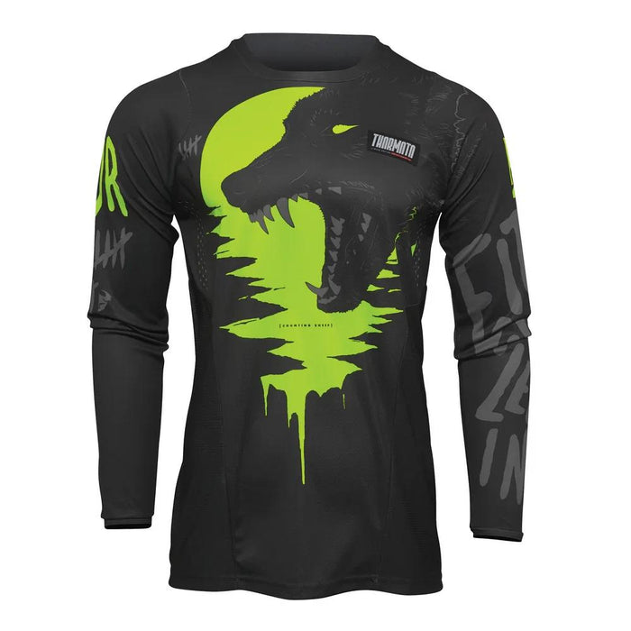 THOR MX JERSEY S22 PULSE YOUTH COUNTING SHEEP CHARCOAL/ACID SIZE SMALL - LX2001 - Homewares, Outdoor, Phone Accessories, Cases, Speakers, Headphones + More -