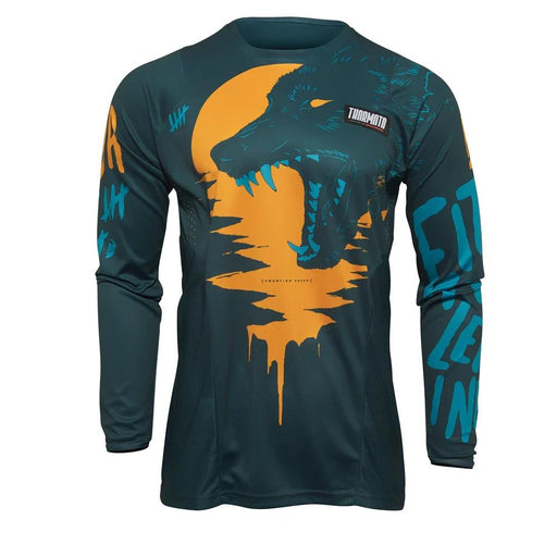 THOR MX JERSEY S22 PULSE YOUTH COUNTING SHEEP TEAL/TANGERINE SIZE XL - LX2001 - Homewares, Outdoor, Phone Accessories, Cases, Speakers, Headphones + More -