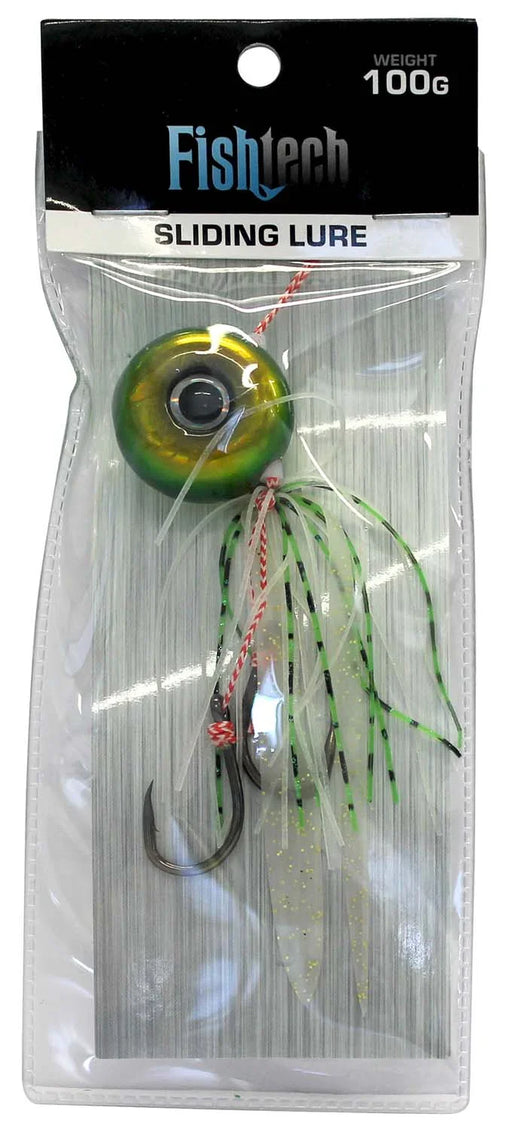 Fishtech 100g Slippery Slider Lure - Green - LX2001 - Homewares, Outdoor, Phone Accessories, Cases, Speakers, Headphones + More -