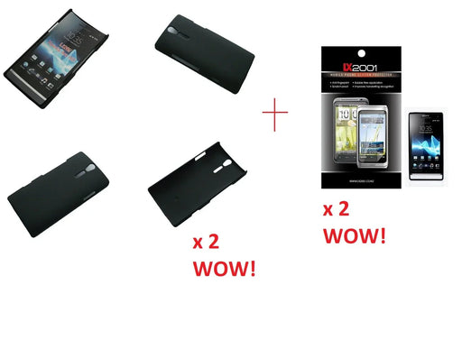 Sony Xperia S LT26i Case + Screen Protector - LX2001 - Homewares, Outdoor, Phone Accessories, Cases, Speakers, Headphones + More -