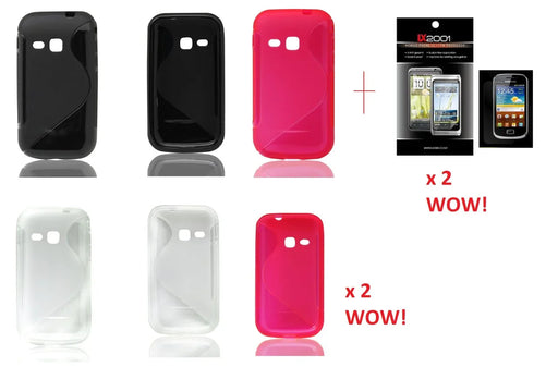 Samsung Galaxy Mini 2 Case + Screen Protector - LX2001 - Homewares, Outdoor, Phone Accessories, Cases, Speakers, Headphones + More -