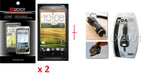 HTC Desire X Screen Protector + Car Charger - LX2001 - Homewares, Outdoor, Phone Accessories, Cases, Speakers, Headphones + More -