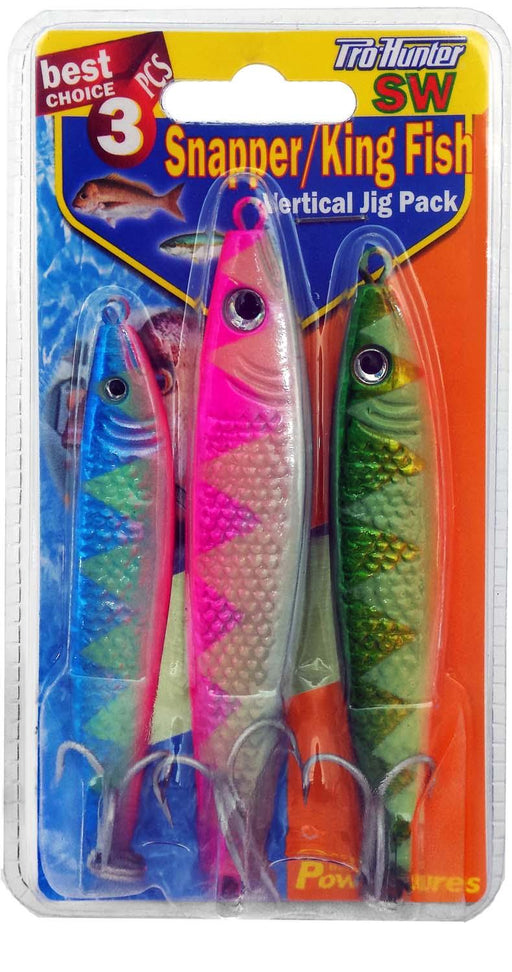 Pro Hunter Snapper/Kingfish Vertical Jig Lure Kit - LX2001 - Homewares, Outdoor, Phone Accessories, Cases, Speakers, Headphones + More -
