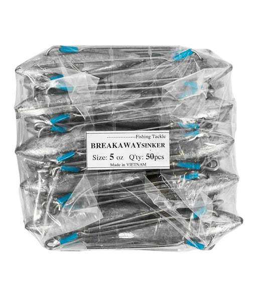 Breakaway Sinker 5oz Bulk (50 per pack) - LX2001 - Homewares, Outdoor, Phone Accessories, Cases, Speakers, Headphones + More -