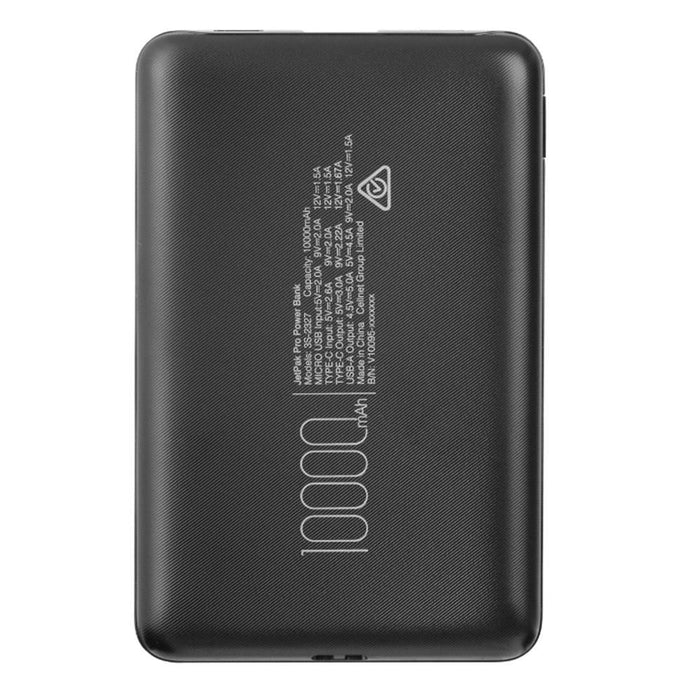 3sixT JetPak Pro LED 2.0 10000mAh Power Bank PowerBank - Black - LX2001 - Homewares, Outdoor, Phone Accessories, Cases, Speakers, Headphones + More -