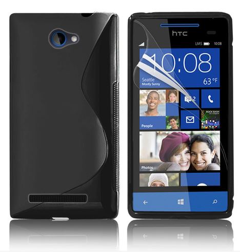 HTC Windows Phone 8S Case + 8GB MicroSD Card