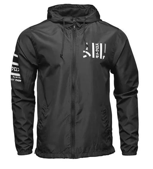 JACKET THOR MX WINDBREAKER RISING BLACK MEDIUM - LX2001 - Homewares, Outdoor, Phone Accessories, Cases, Speakers, Headphones + More -