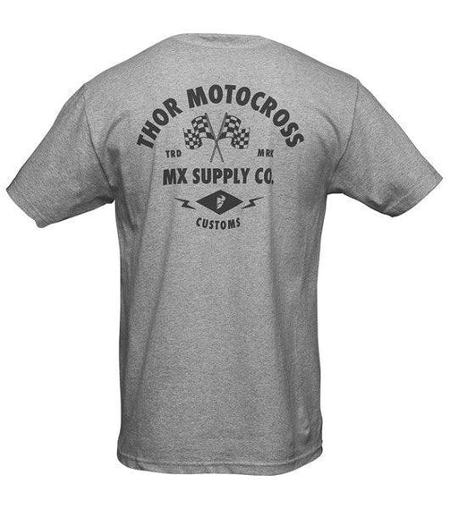 T SHIRT THOR MX SUPPLY CO HEATHER GREY MEDIUM - LX2001 - Homewares, Outdoor, Phone Accessories, Cases, Speakers, Headphones + More -