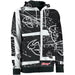 THOR MX HOODY CLOTHING MENS LARGE ZIP SPLATTER BLACK - LX2001 - Homewares, Outdoor, Phone Accessories, Cases, Speakers, Headphones + More -