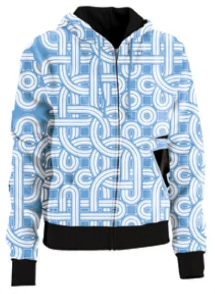 HOODY ZIP THOR HARPER WOMENS BLUE MEDIUM - LX2001 - Homewares, Outdoor, Phone Accessories, Cases, Speakers, Headphones + More -