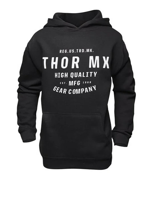 HOODY THOR MX CRAFTED BLACK YOUTH MEDIUM - LX2001 - Homewares, Outdoor, Phone Accessories, Cases, Speakers, Headphones + More -