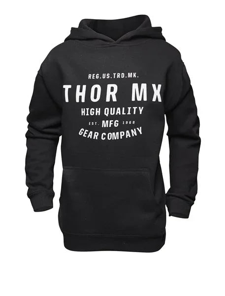 HOODY THOR MX CRAFTED BLACK YOUTH LARGE - LX2001 - Homewares, Outdoor, Phone Accessories, Cases, Speakers, Headphones + More -