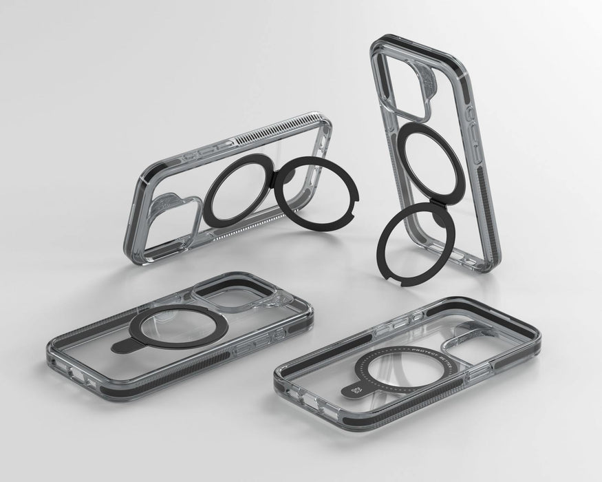 ZAGG Santa Cruz Snap Case w/ Ringstand iPhone 15 Pro - Black - LX2001 - Homewares, Outdoor, Phone Accessories, Cases, Speakers, Headphones + More -