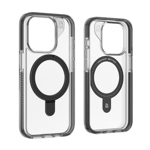 ZAGG Santa Cruz Snap w/ Ringstand - iPhone 15 Pro Max -Black - LX2001 - Homewares, Outdoor, Phone Accessories, Cases, Speakers, Headphones + More -