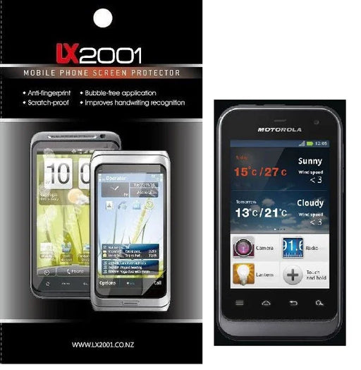 Motorola Defy Mini Screen Protector - LX2001 - Homewares, Outdoor, Phone Accessories, Cases, Speakers, Headphones + More -