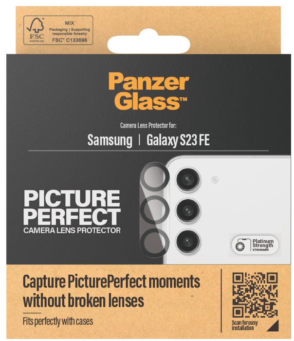 PanzerGlass Picture Perfect Lens Protector Samsung Galaxy S23 FE - LX2001 - Homewares, Outdoor, Phone Accessories, Cases, Speakers, Headphones + More -