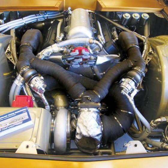 Heatshield HEADER / EXHAUST WRAP 4" X 30M ROLL BLACK - LX2001 - Homewares, Outdoor, Phone Accessories, Cases, Speakers, Headphones + More -