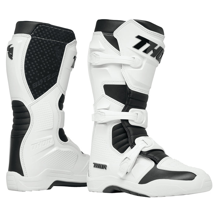 Motorcross Boots S24 Thor Mx Blitz Xr Mens Wh/Bk Size 10