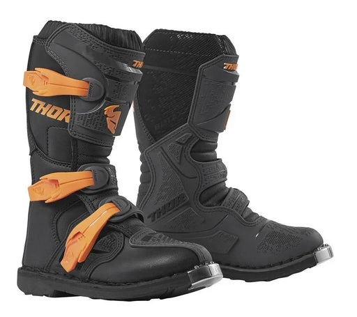 MOTORCROSS BOOTS THOR BLITZ XP YOUTH CHARCOAL/ORANGE SIZE 6 - LX2001 - Homewares, Outdoor, Phone Accessories, Cases, Speakers, Headphones + More -
