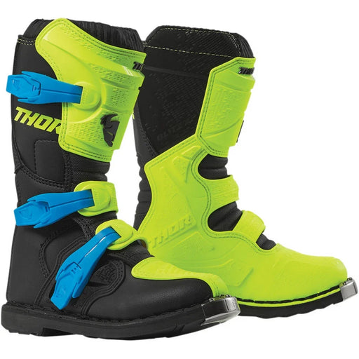 Motorcross Boots Thor Mx Blitz Xp Youth Fluro Acid Black Size 4 - LX2001 - Homewares, Outdoor, Phone Accessories, Cases, Speakers, Headphones + More -