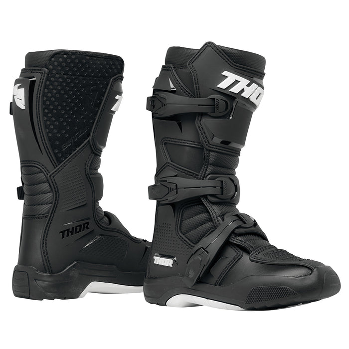 Motorcross Boots S24 Thor Mx Blitz Xr Youth Bk/Wh Size 1